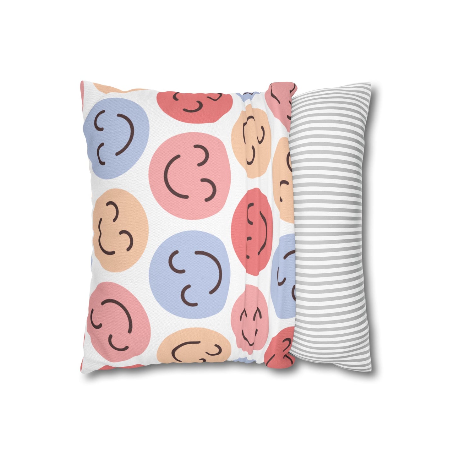 Double-Sided Modern Polyester Pillowcase – 14x14