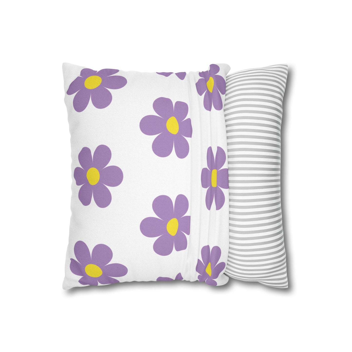 Double-Sided Modern Polyester Pillowcase – 14x14