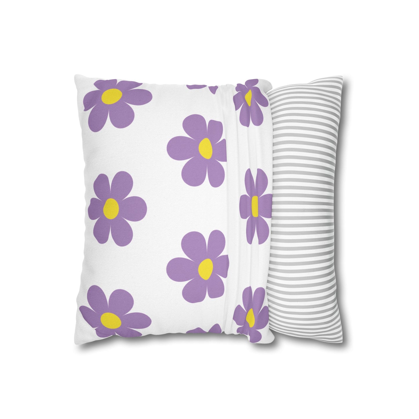 Double-Sided Modern Polyester Pillowcase – 14x14