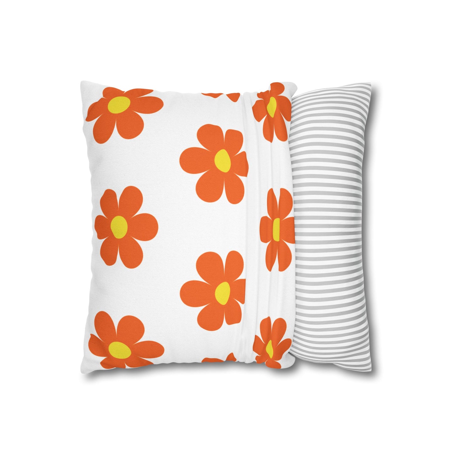 Double-Sided Modern Polyester Pillowcase – 14x14